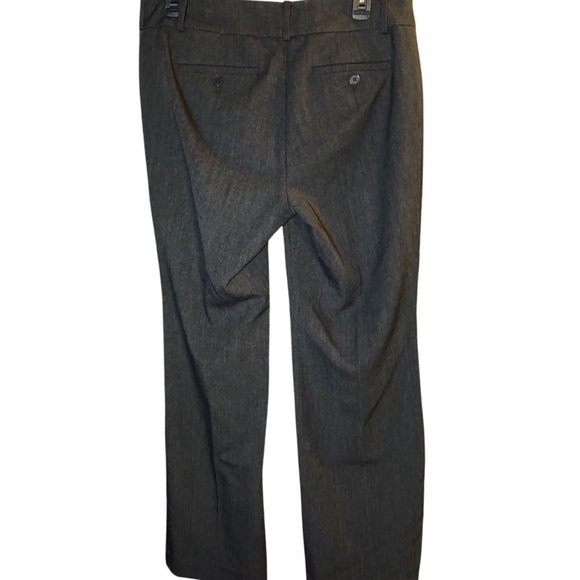 Loft Original Dress Trouser 8P Gray Preppy Straight Loose Mid-Rise Office Career - Picture 2 of 5